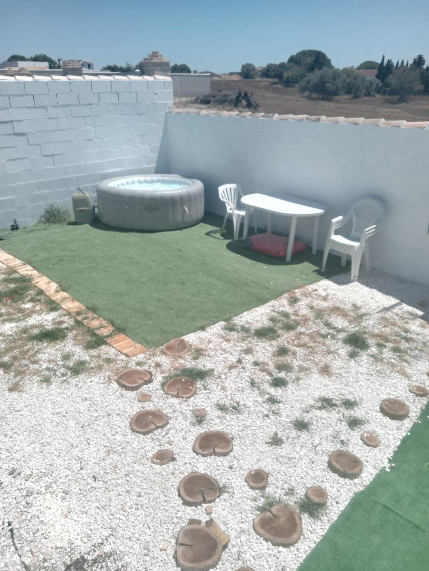 Casita Mh Acogedora Para 6 Con Jacuzzy Chiclana de la Frontera Exterior foto