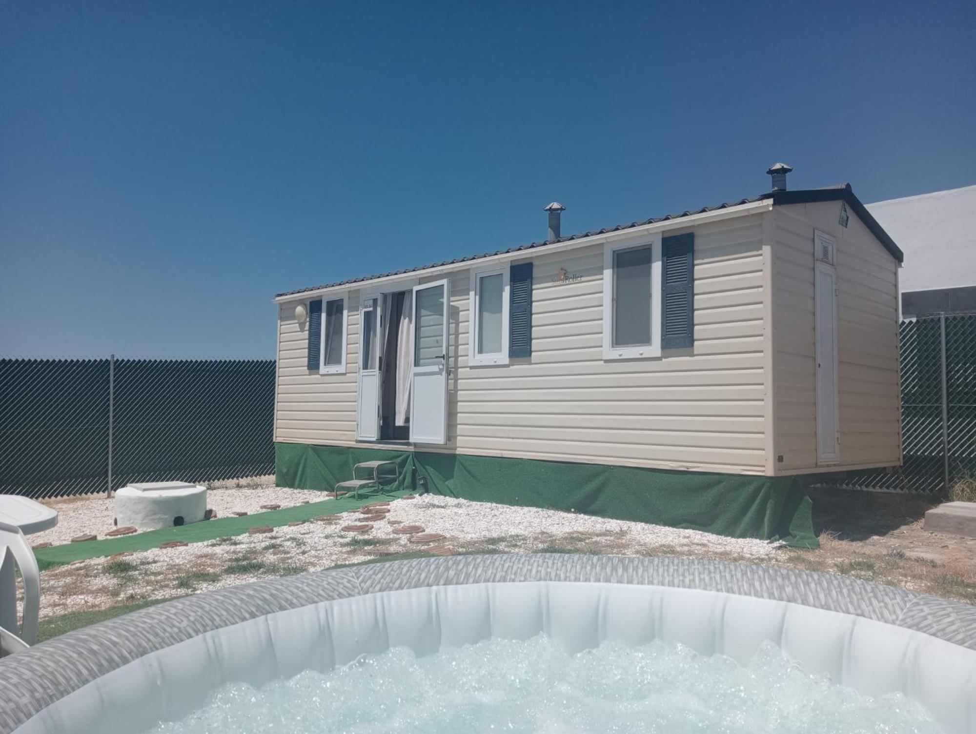 Casita Mh Acogedora Para 6 Con Jacuzzy Chiclana de la Frontera Exterior foto